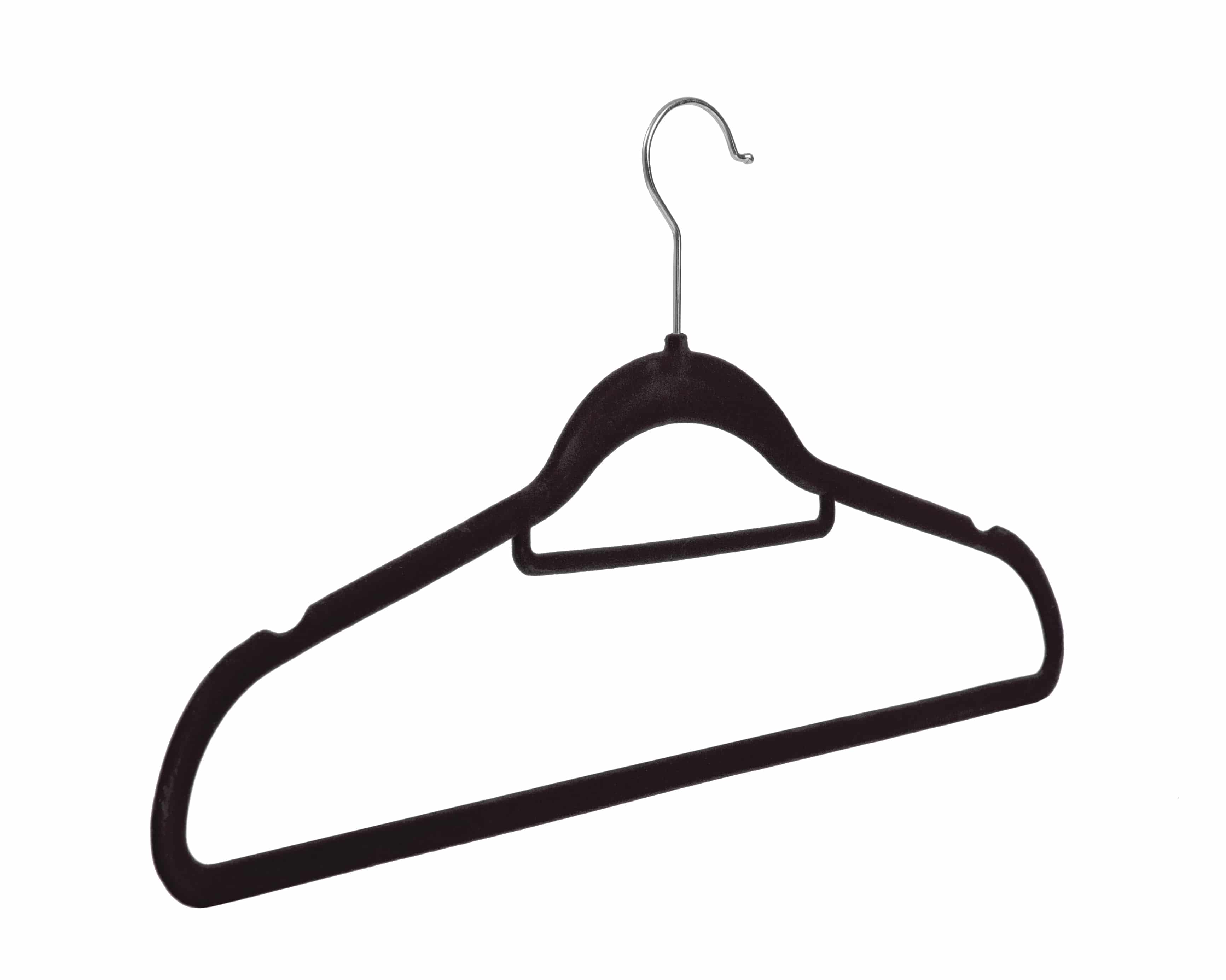10-200 Kleiderbügel Kunststoff Klar Transparent Hemdenbügel Blusenbügel RFO NEU
